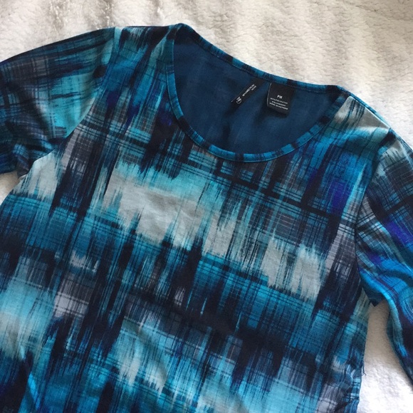 New Directions blue watercolour top - Picture 2 of 8